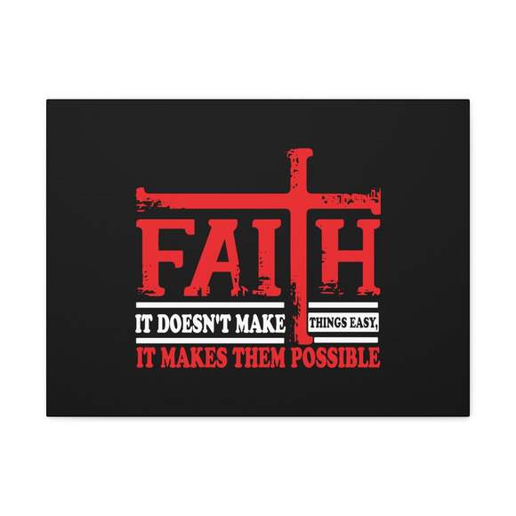 Scripture Sign It Makes Them Possible Jeremiah 32:17 Red Christian Wall Art Bib